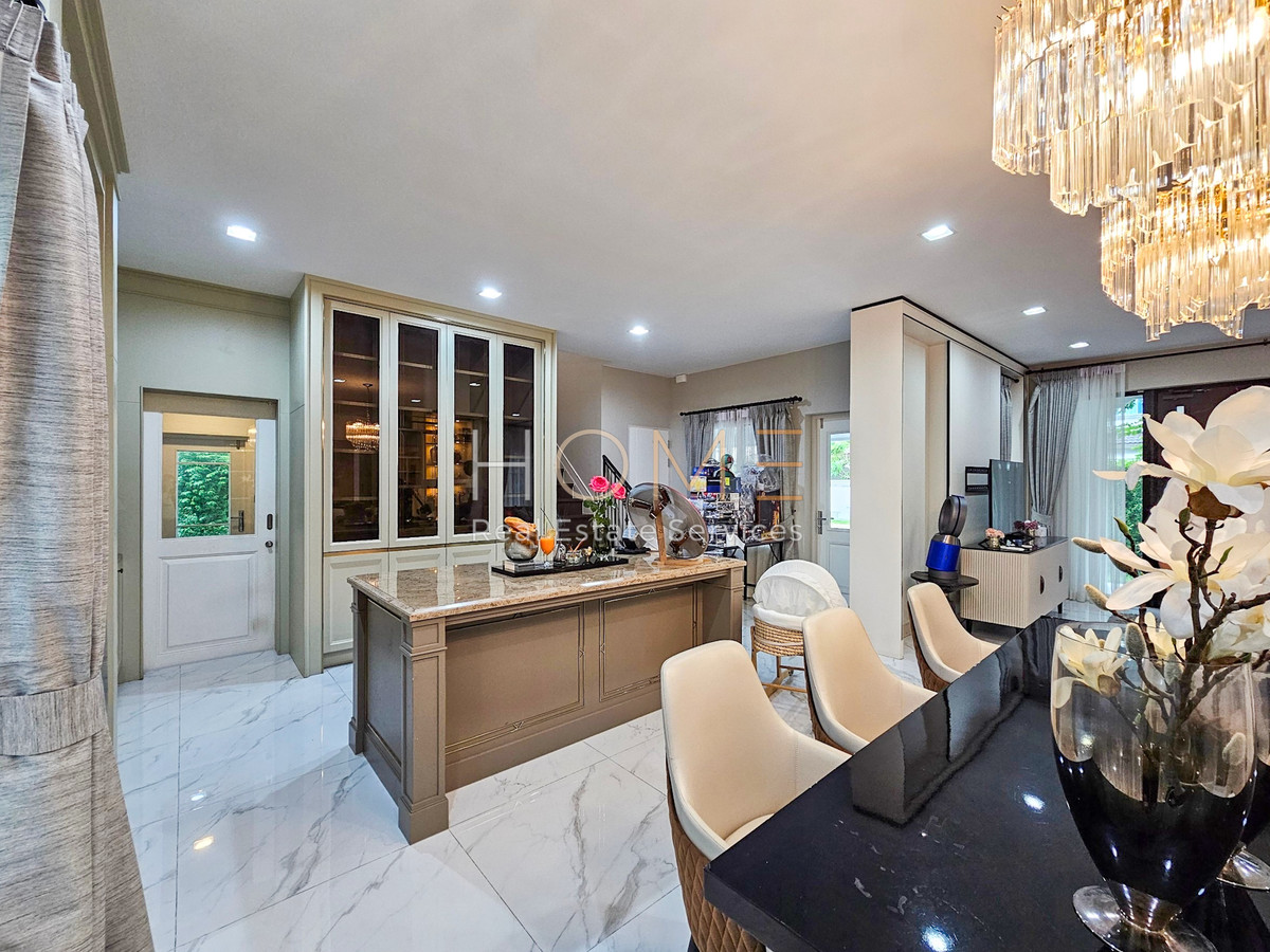 ให้เช่าบ้านวิภาวดี ดอนเมือง หลักสี่ : บ้านหรูสไตล์ Tuscany ✨ บ้านเดี่ยว นันทวัน รามอินทรา - พหลโยธิน 50 / 4 ห้องนอน (เช่า), Nantawan Ramintra - Paholyothin 50 / Detached House 4 Bedrooms (FOR RENT) TAN862