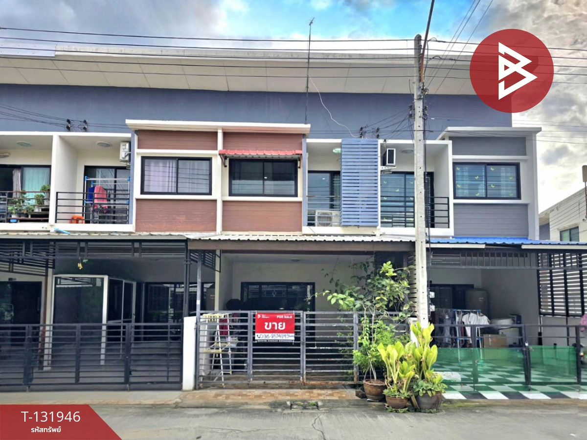 ขายทาวน์โฮมนครปฐม : ขายทาวน์เฮ้าส์ หมู่บ้านมณฑล 6 พุทธมณฑลสาย 4 นครปฐม ทำเลดี พร้อมอยู่