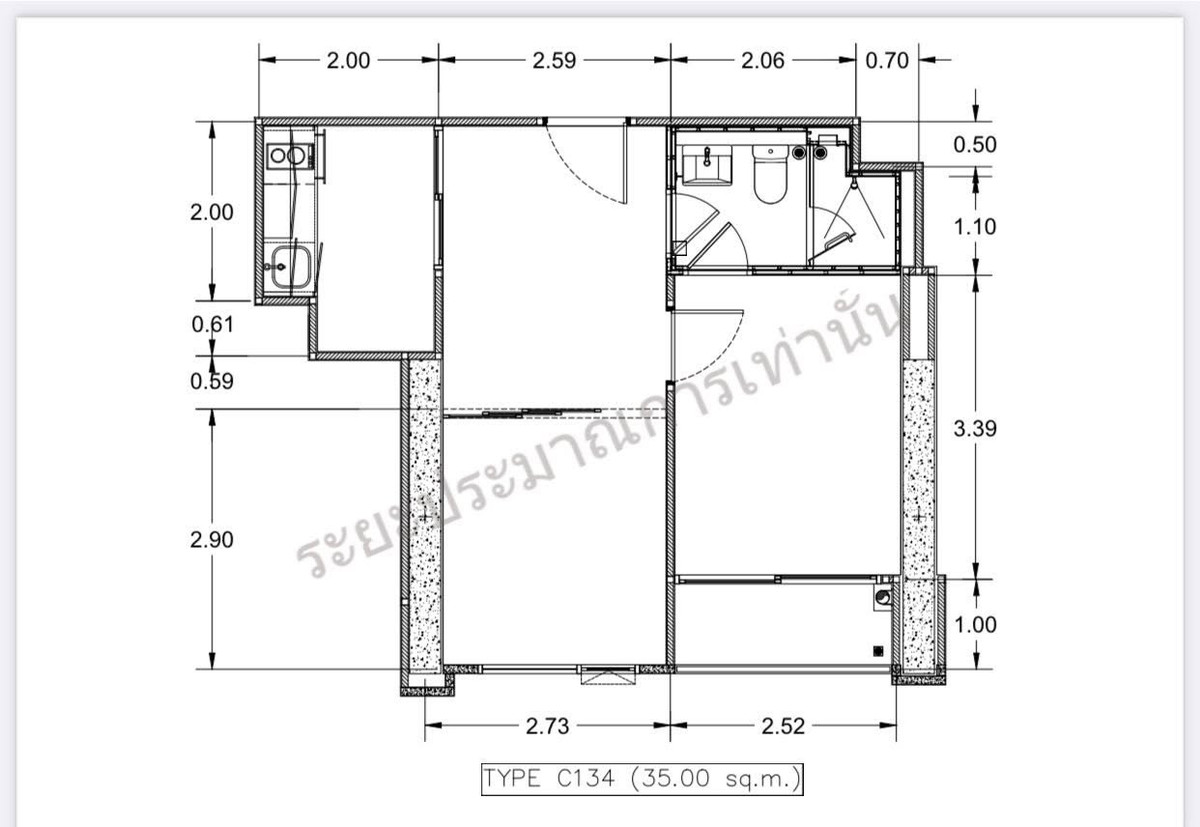 ขายคอนโดพระราม 9 เพชรบุรีตัดใหม่ RCA : Life Asoke - Rama 9 / 1 Bed plus (FOR SALE), ไลฟ์ อโศก พระราม 9 / 1 ห้องนอนใหญ่ (ขาย) TARN229 
