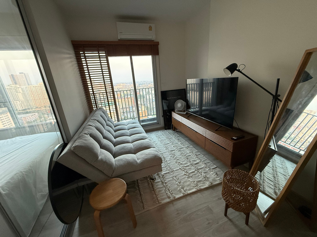 For RentCondoRamkhamhaeng, Hua Mak : 🔥 For rent Niche Mono Ramkhamhaeng ✨ Condo, good location, near the BTS, ready to move in.