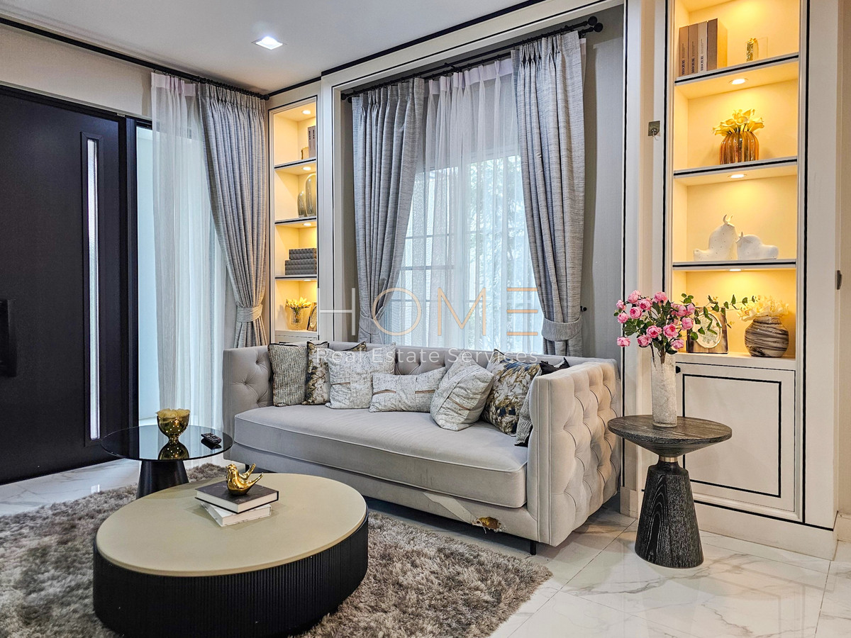 ให้เช่าบ้านวิภาวดี ดอนเมือง หลักสี่ : บ้านหรูสไตล์ Tuscany ✨ บ้านเดี่ยว นันทวัน รามอินทรา - พหลโยธิน 50 / 4 ห้องนอน (เช่า), Nantawan Ramintra - Paholyothin 50 / Detached House 4 Bedrooms (FOR RENT) TAN862