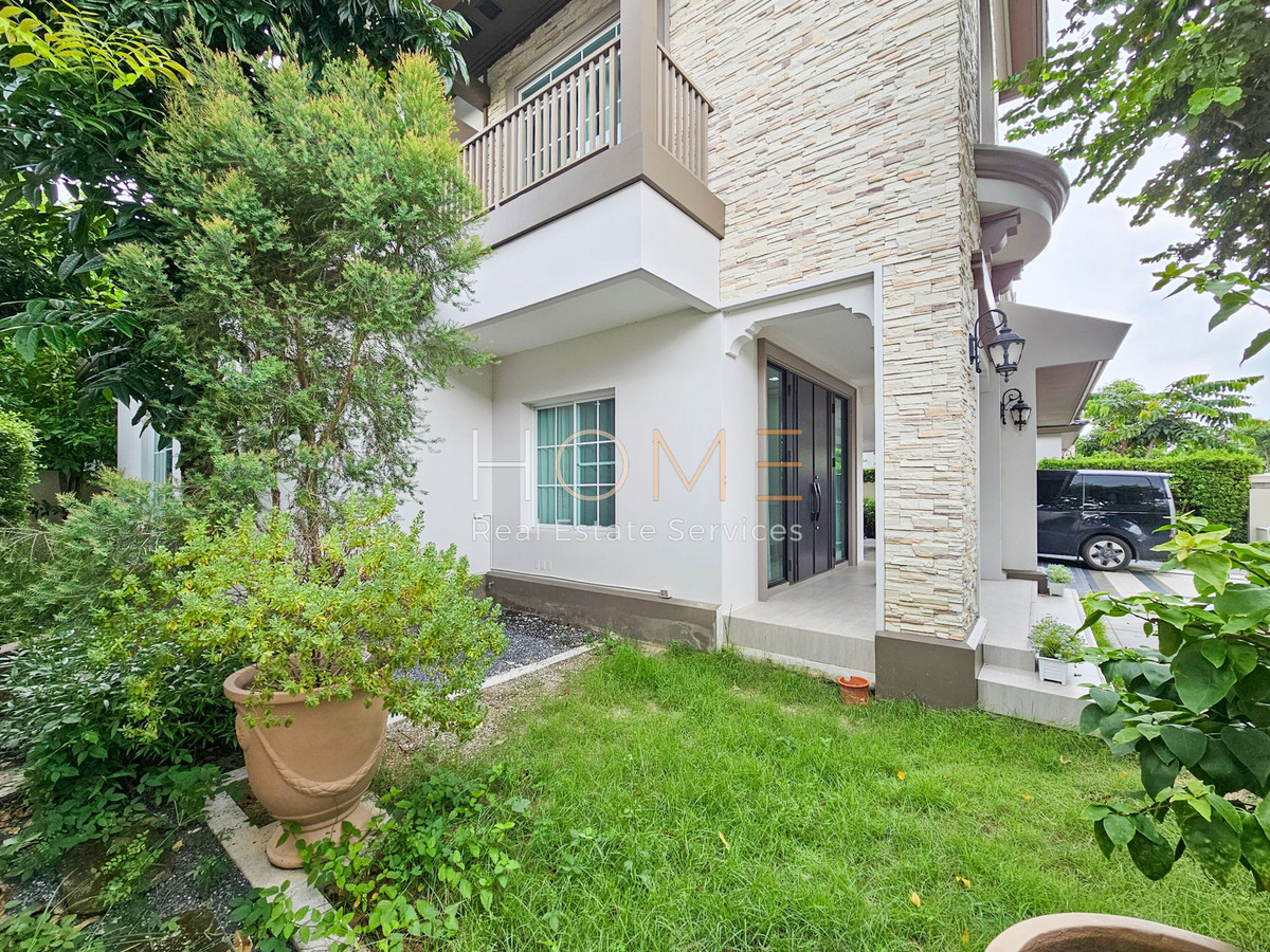 ให้เช่าบ้านวิภาวดี ดอนเมือง หลักสี่ : บ้านหรูสไตล์ Tuscany ✨ บ้านเดี่ยว นันทวัน รามอินทรา - พหลโยธิน 50 / 4 ห้องนอน (เช่า), Nantawan Ramintra - Paholyothin 50 / Detached House 4 Bedrooms (FOR RENT) TAN862