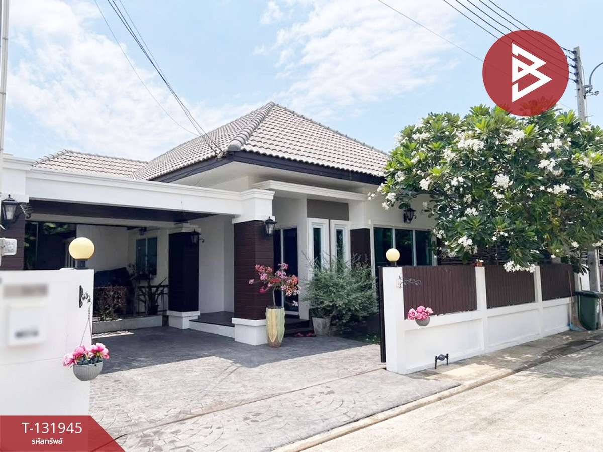 For SaleHouseChachoengsao : Single house for sale Rich Silver Village, Bang Pakong, Chachoengsao