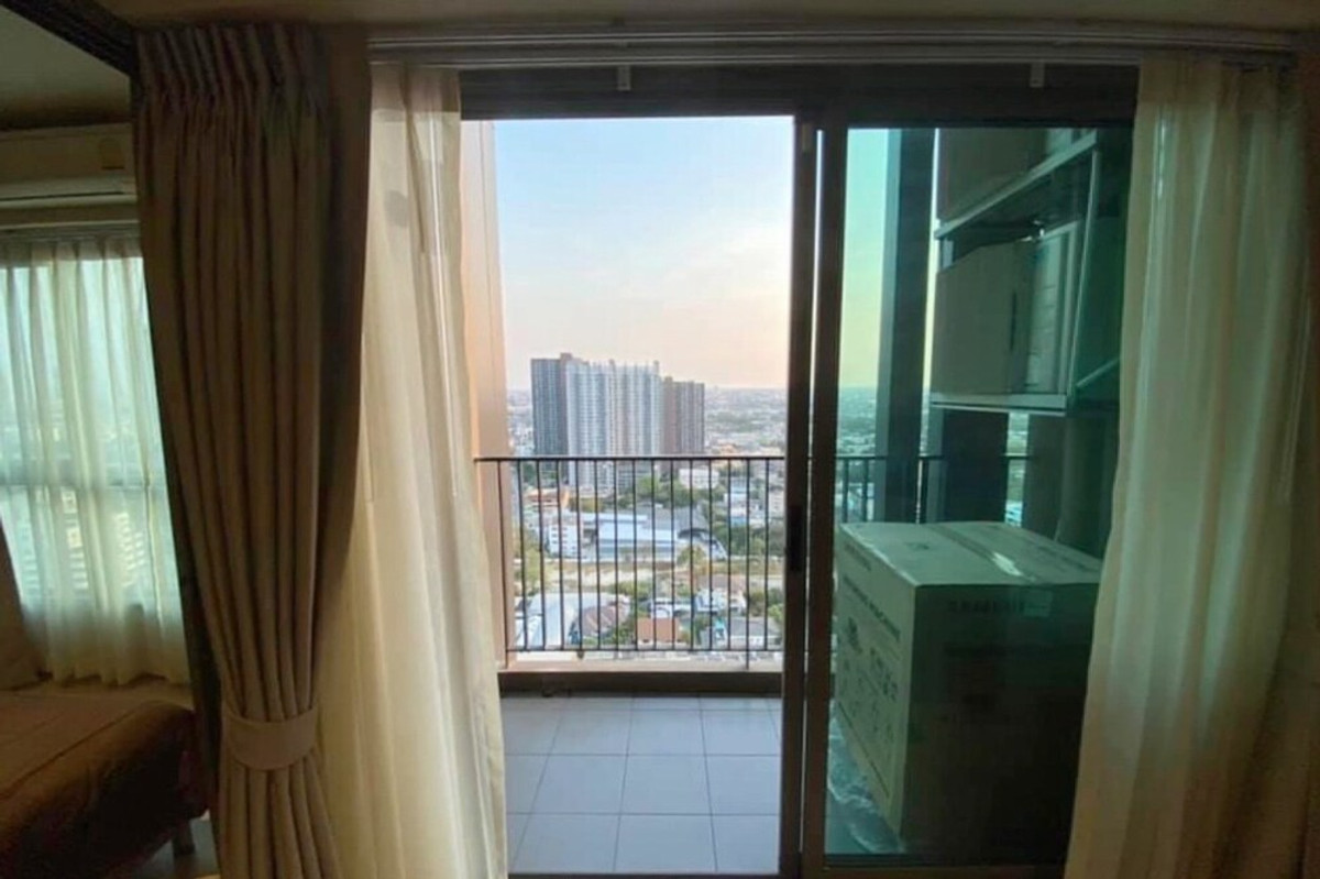 For SaleCondoThaphra, Talat Phlu, Wutthakat : 🔥 For Sale !!🔥 Code C20221206528..........Whizdom Station Ratchada - Thapra, 1 bedroom, 1 bathroom, high floor 24++, furnished, SELL AT LOSS!!📣📣