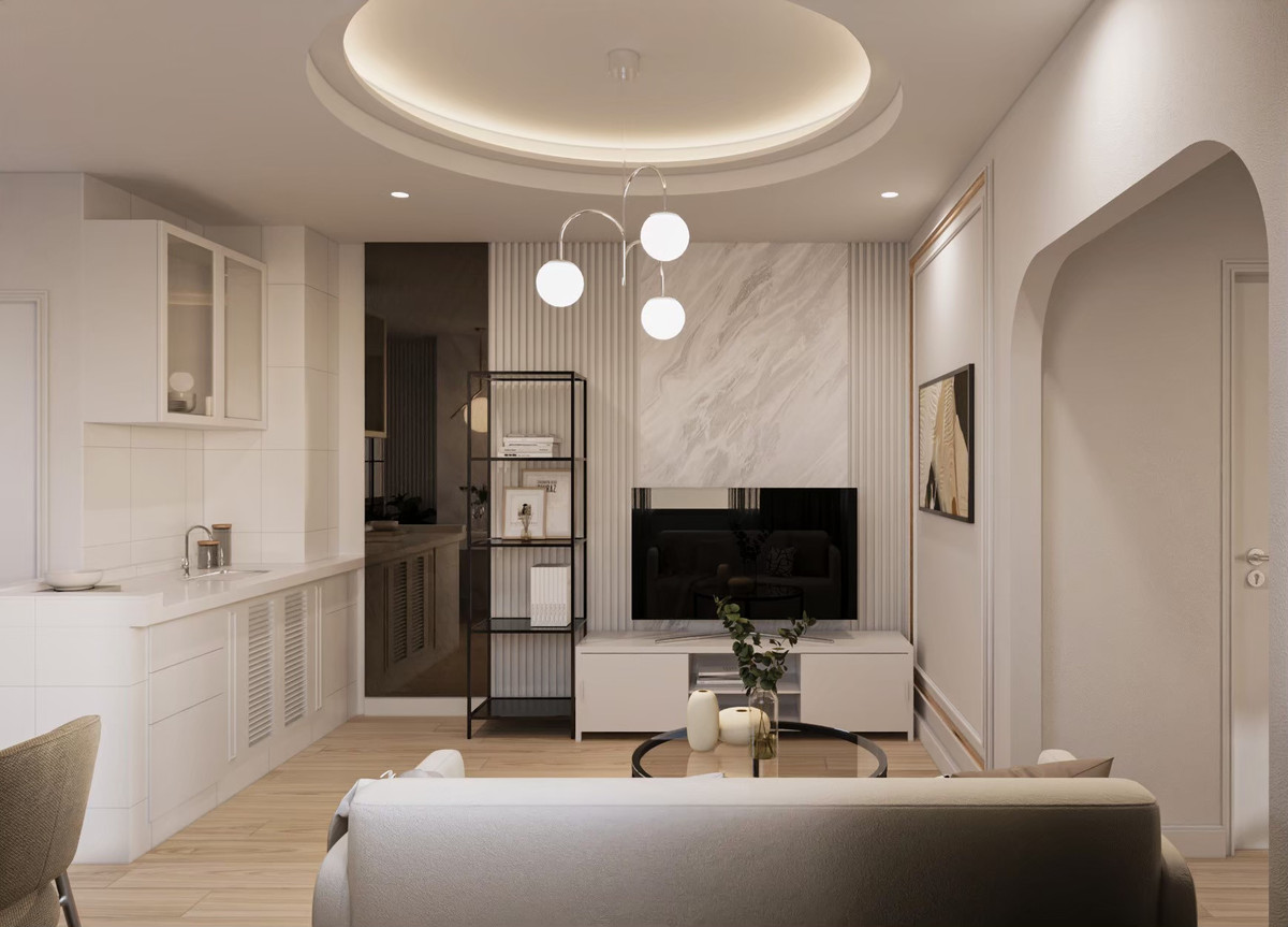 For SaleCondoRathburana, Suksawat : The owner is selling it himself!!! Garden Court 50 sq m, beautifully decorated.