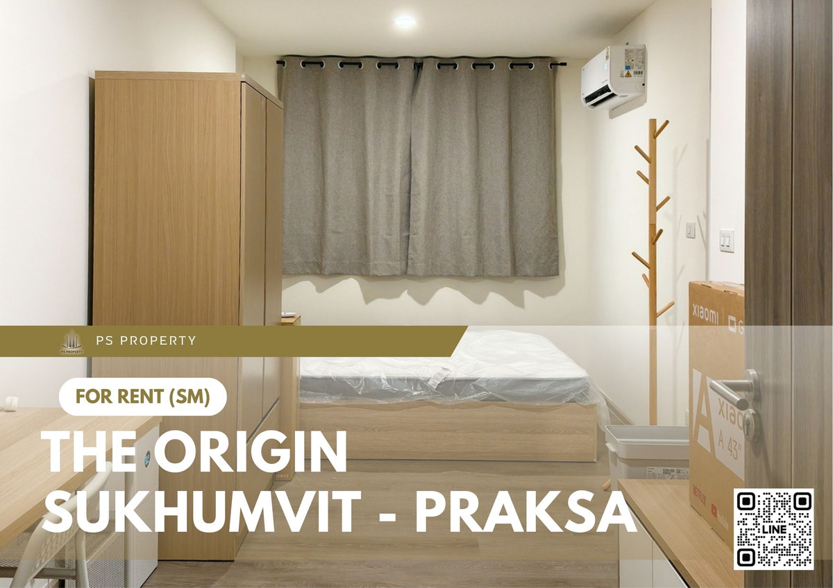 ให้เช่าคอนโดสมุทรปราการ สำโรง : ให้เช่า 🔥 The Origin Sukhumvit - Praksa 🔥 เฟอร์นิเจอร์ และ เครื่องใช้ไฟฟ้าครบ ใกล้ BTS ศรีนครินทร์