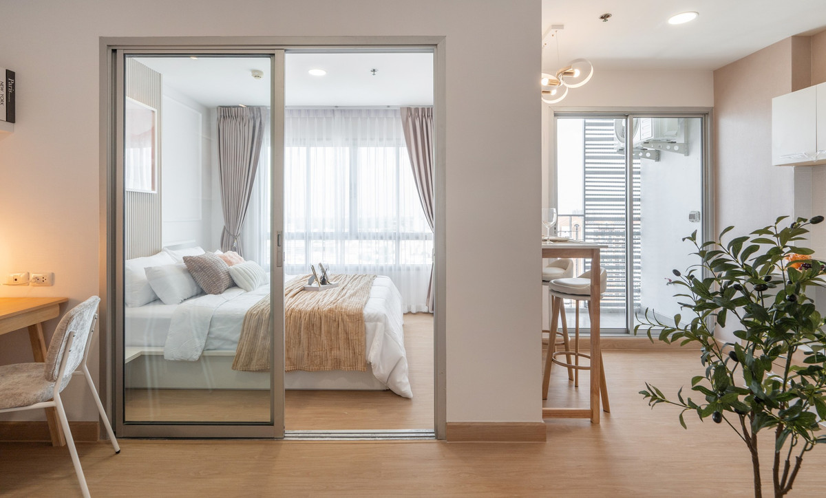 For SaleCondoRama3 (Riverside),Satupadit : Condo for sale: The Trust Ratchada-Rama 3, 25th floor, room size 29.11 | 1 bedroom, 1 bedroom, price 1.99 million baht.