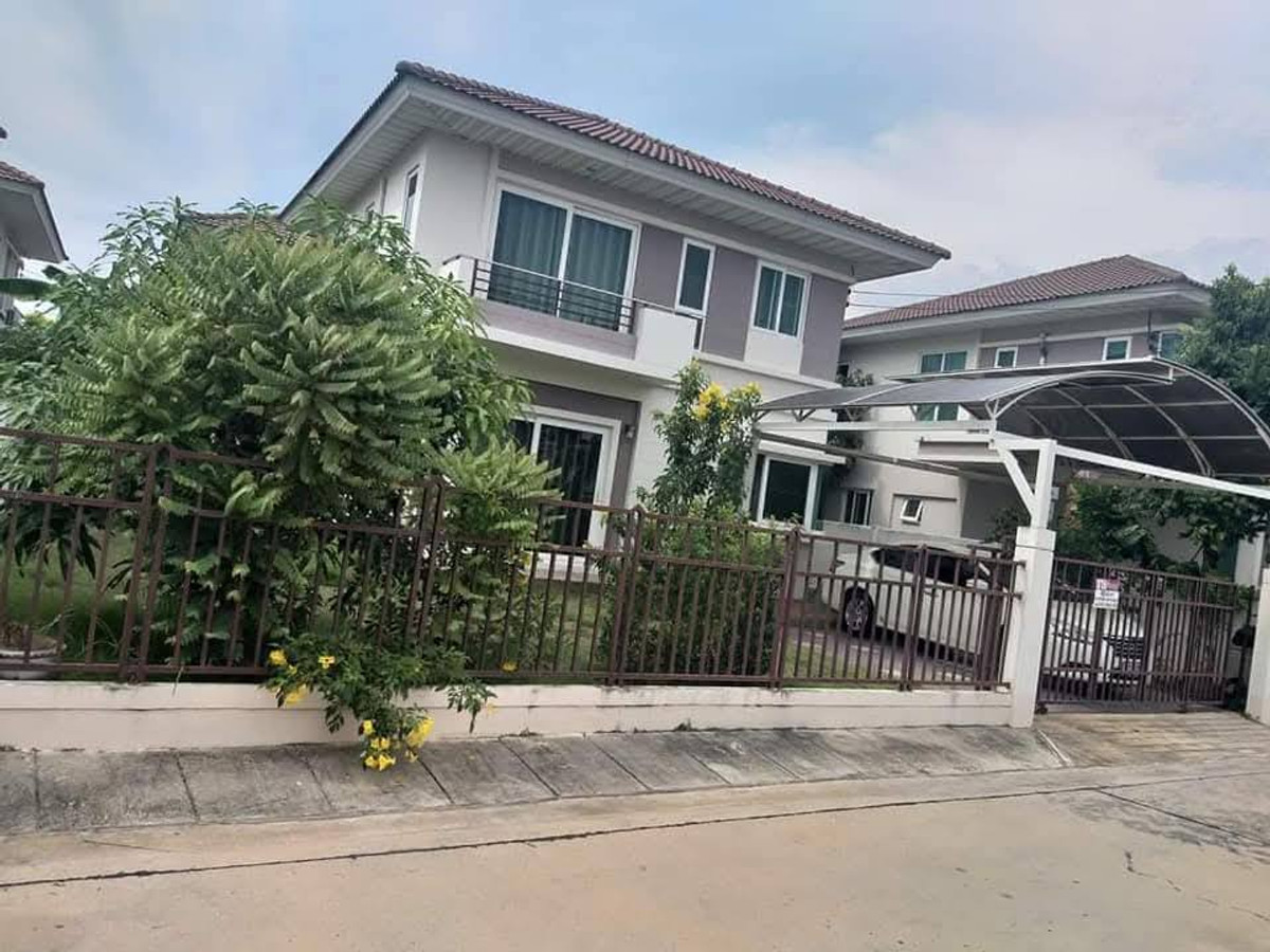 For RentHouseRama5, Ratchapruek, Bangkruai : For rent/Urgent sale, single house, Supalai Bella Village, Wongwaen-Pinklao, Rama 5.