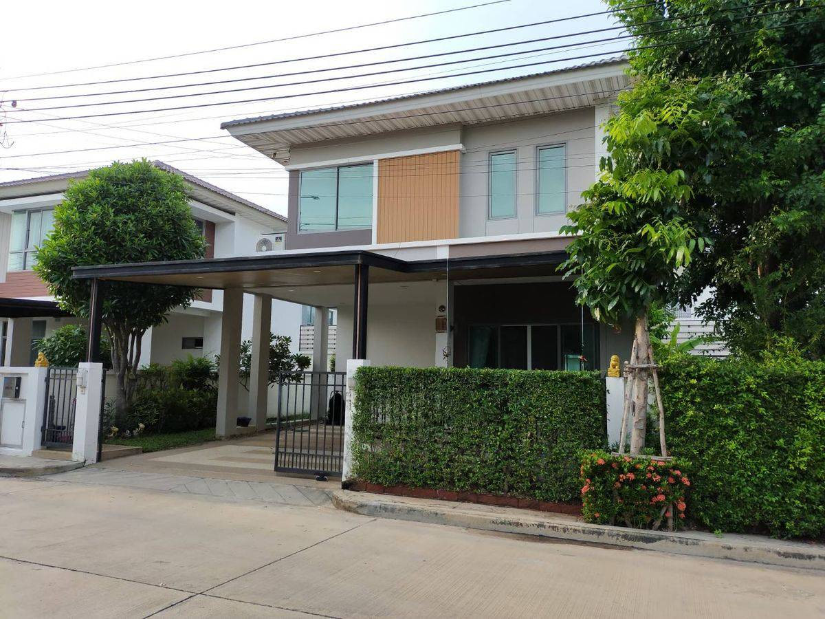ให้เช่าบ้านลาดกระบัง สุวรรณภูมิ : Modern & Cozy 2-Bedroom Home at Perfect Place Sukhumvit 77 - Suvarnabhumi (Phase 6)