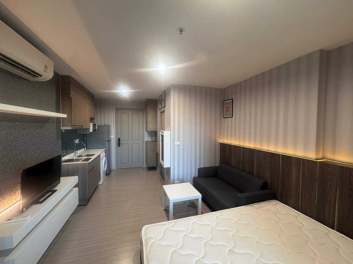 ให้เช่าคอนโดบางแค เพชรเกษม :  ให้เช่าคอนโด เดอะ พาร์คแลนด์ เพชรเกษม 56 (The Parkland Phetkasem 56) ห้องสตูดิโอ ขนาดห้อง 26 ตรม. ชั้น 9  อาคาร B วิวหันหน้าเข้าสวน ตกแต่งใหม่ทั้งห้องพร้อมเข้าอยู่ได้เลย