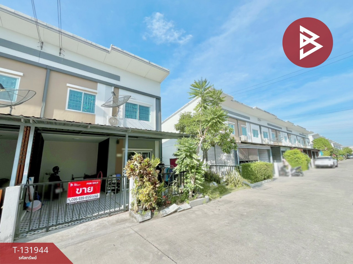 For SaleTownhomeLadkrabang, Suwannaphum Airport : Townhouse for sale, Lio Bliss Village, Lat Krabang-Chalong Krung. Bangkok