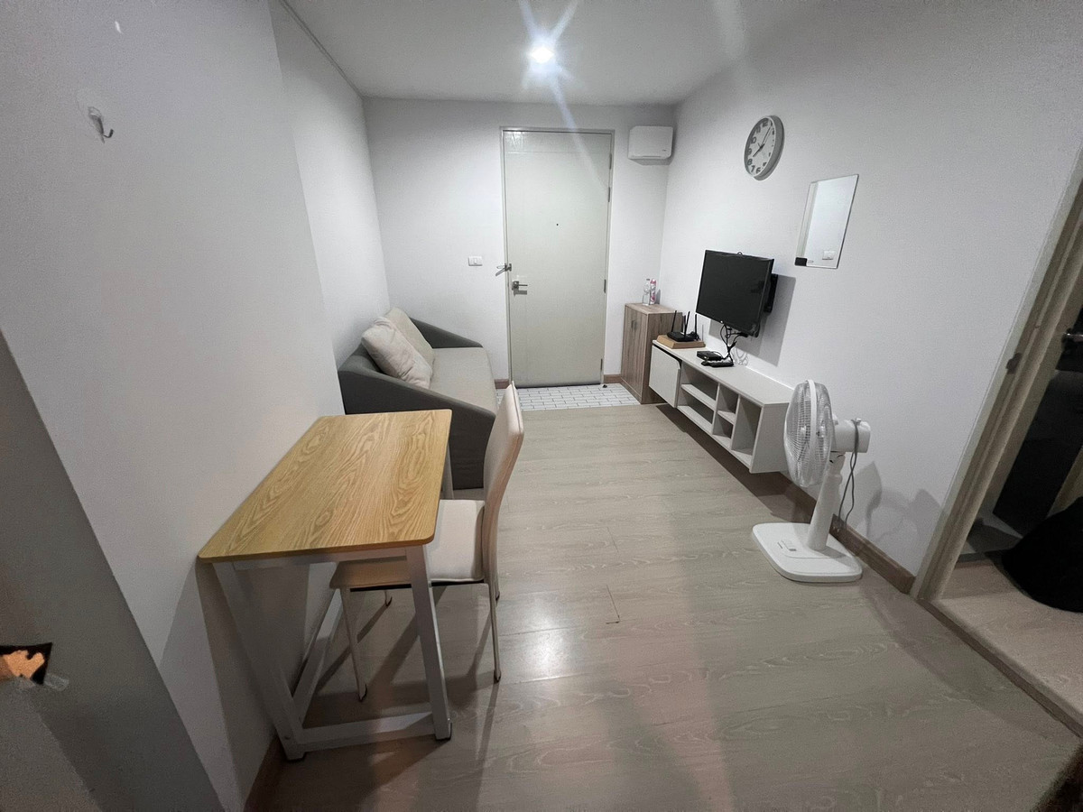 For RentCondoSamut Prakan,Samrong : For Rent 🔥 The Kith Sukhumvit 113 🔥 Fully furnished and equipped with appliances. Near BTS Samrong.