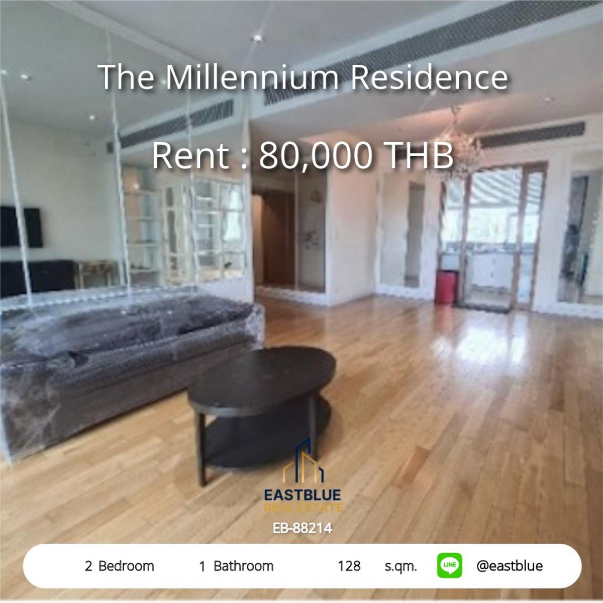 ให้เช่าคอนโดสุขุมวิท อโศก ทองหล่อ : 28/01/2026, ห้องหรู 2 นอน The Millennium Residence ใจกลางเมือง 
ใกล้ BTS Queen Sirikit ตอบโจทย์ชีวิตทันสมัย!