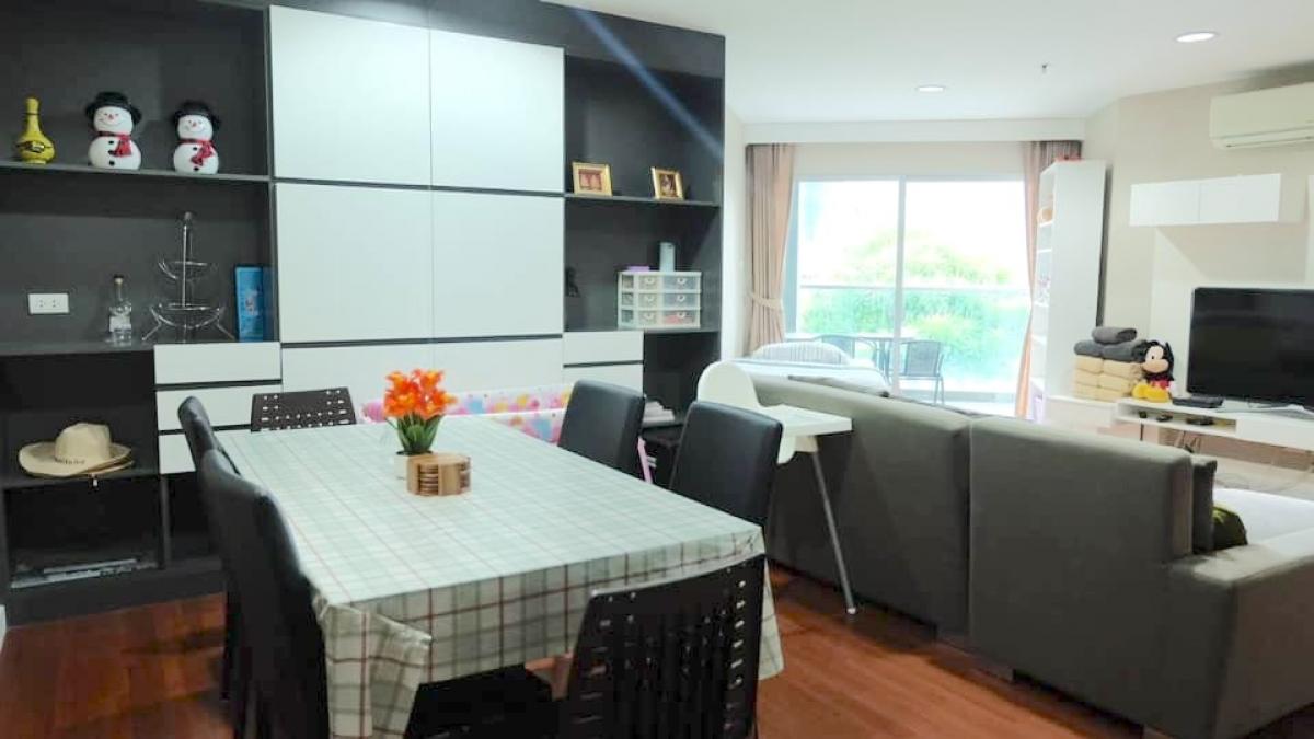 For SaleCondoRama9, Petchburi, RCA : Condo Belle Grand Rama 9, 3 bedrooms, in the city centerNear BTS Rama 9, only 14 million! Ready to move in immediately!