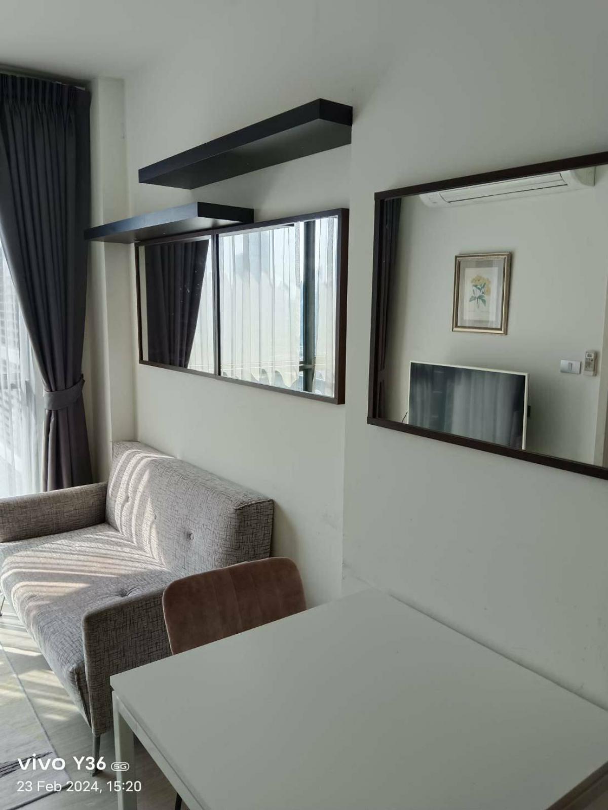 For SaleCondoRama9, Petchburi, RCA : RHYTHM Asoke 2 condo with beautiful views, near BTS Rama 9Price only 3.9 million, with complete facilities!