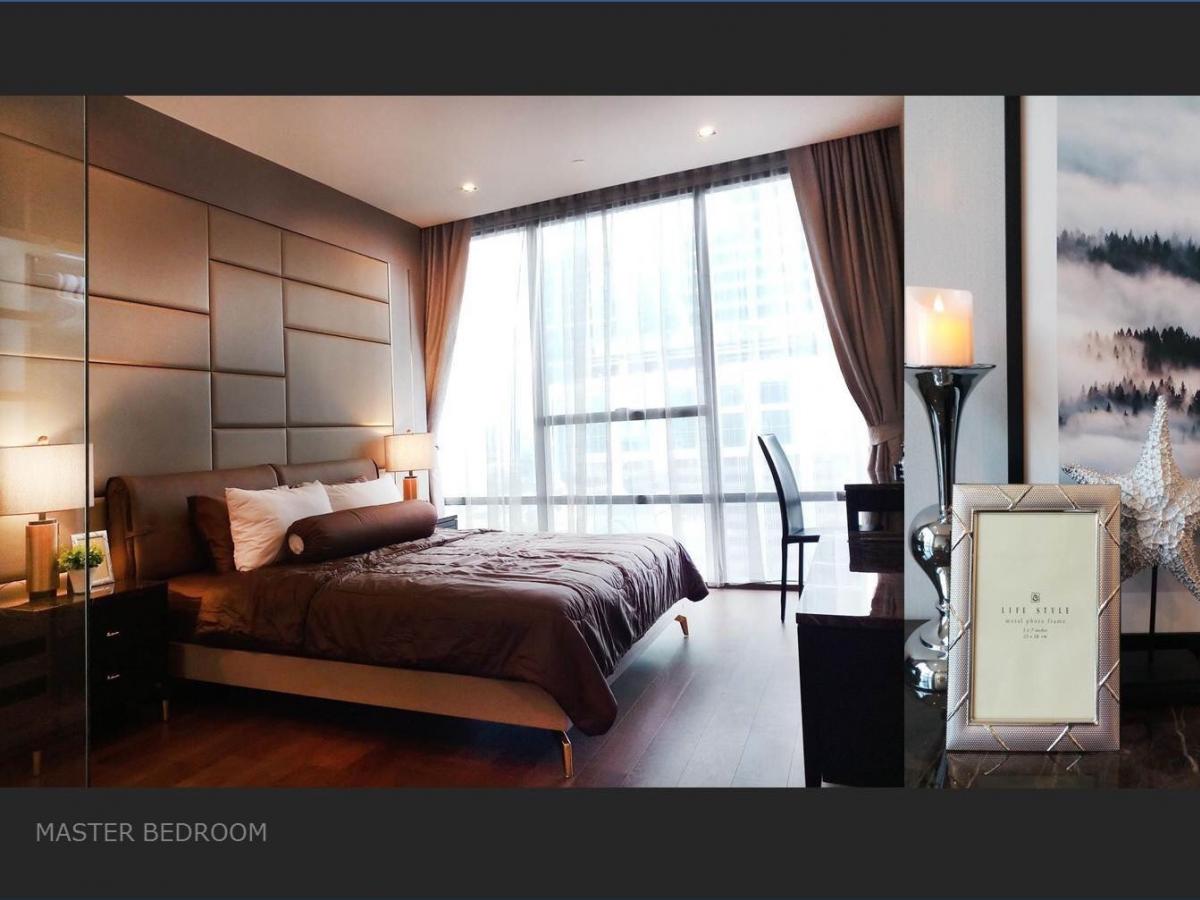 For SaleCondoSathorn, Narathiwat : Luxury 2-bedroom condo at The Bangkok Sathorn near Surasak BTSAn elevated lifestyle with a swimming pool, fitness center, special price 31.5 million!