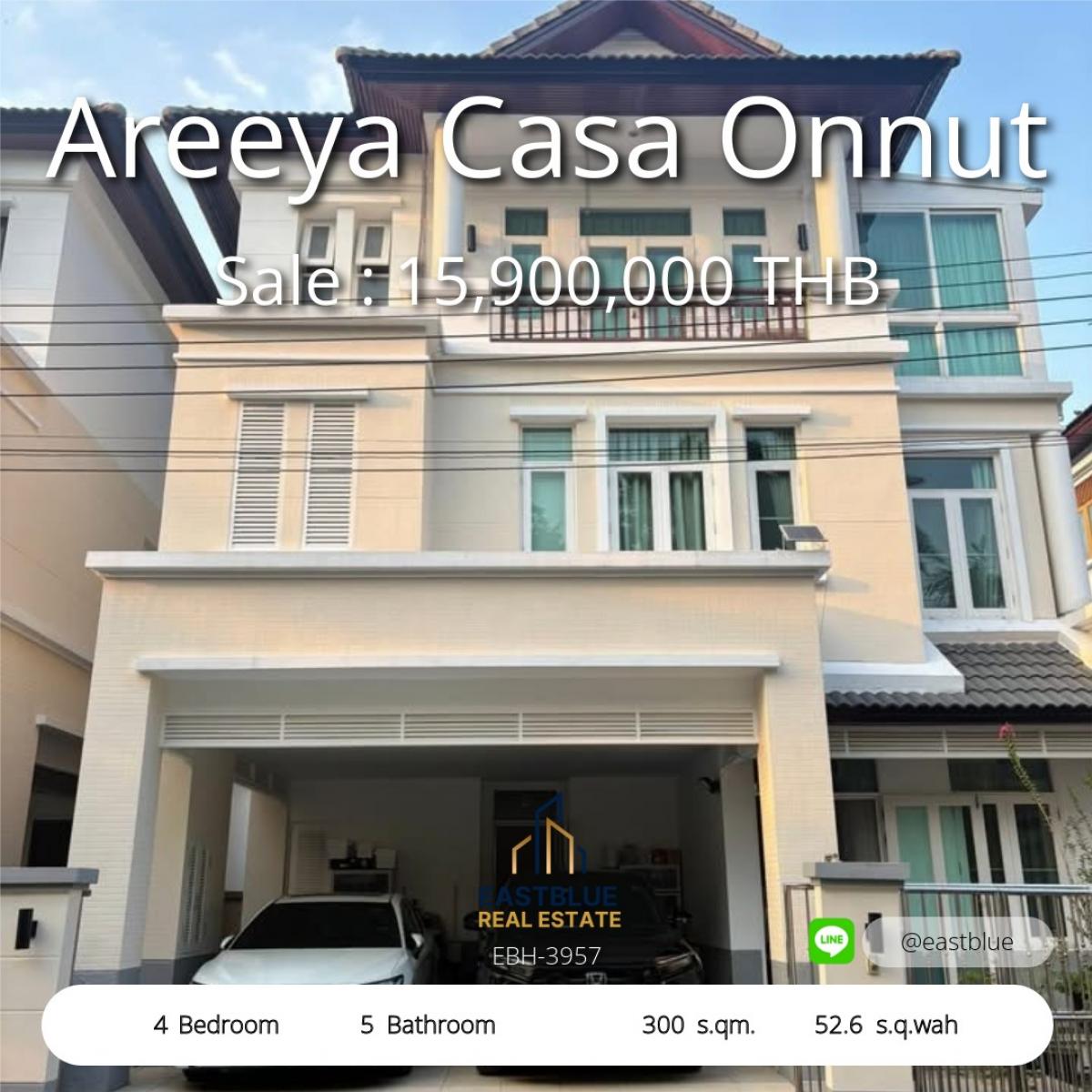 For SaleHouseOnnut, Udomsuk : 28/01/2026, Development office space 500 sq m, ready for use throughout Zone 7. 
Rent for only 150,000 baht per month. A worthwhile investment. Don't miss it!