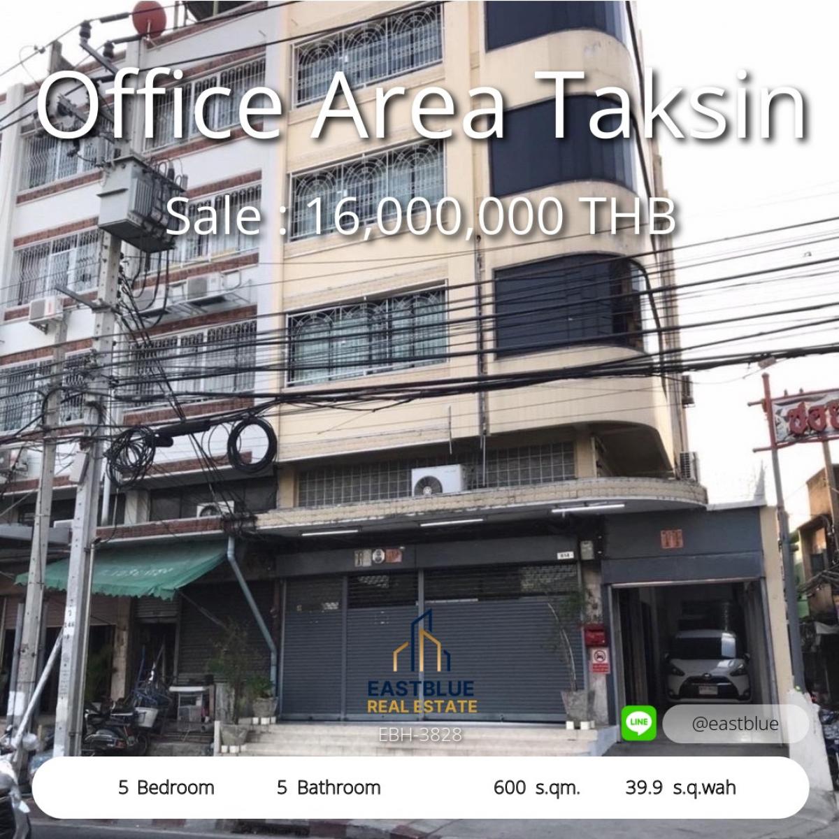 For SaleOfficeWongwianyai, Charoennakor : 28/01/2026, new detached house Complete with furniture Near Sukhumvit International School 
Cheap rent 140,000 baht/month, corner plot, large private land.