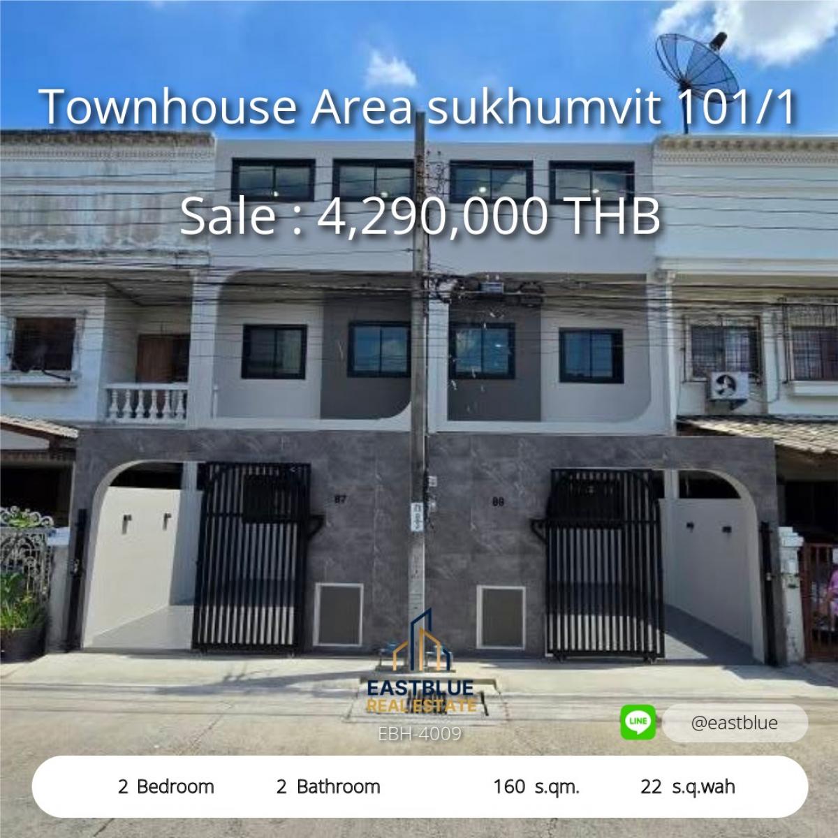 For SaleTownhomeOnnut, Udomsuk : 28/01/2026, Luxurious modern house, 4 bedrooms, Phanthai Nak, Shamruen, private swimming pool. 
Rent with full furniture 300,000฿/month near Sukhumvit 77. Make an appointment to see the house today!