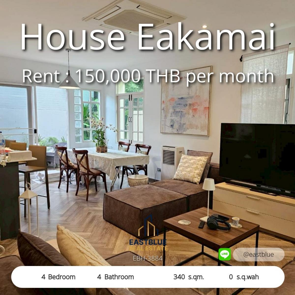 For RentTownhomeSukhumvit, Asoke, Thonglor : 28/01/2026, Modern style townhome for rent. Heart of Udomsuk The area is as wide as a single house. 
Near BTS Udomsuk, convenient travel, starting at only 36,000 baht/month.