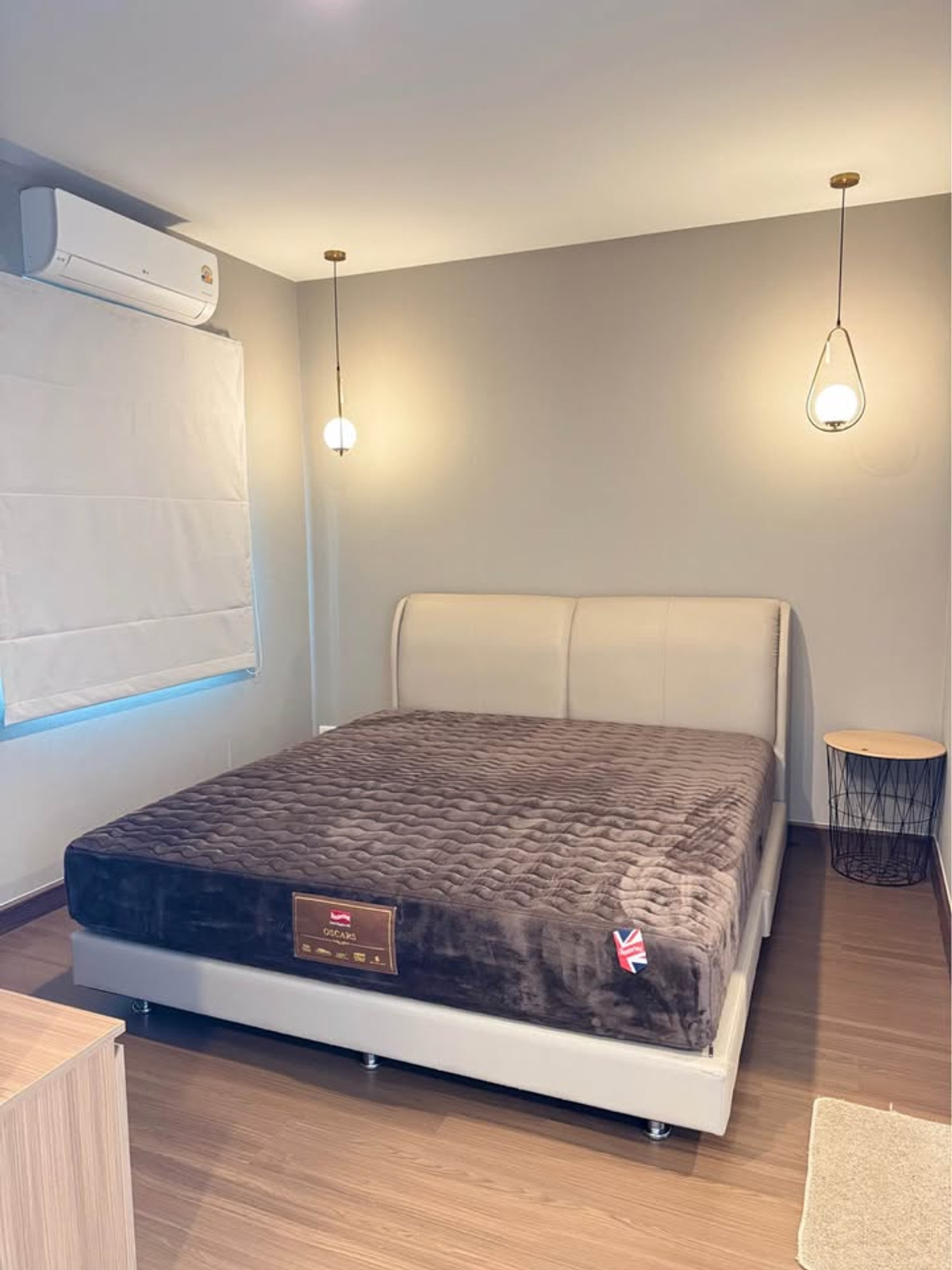 For RentHouseBangna, Bearing, Lasalle : P-2959 For rent! Semi-detached house COMO Bianca I, built-in furniture, ready to move in, near Mega Bangna.