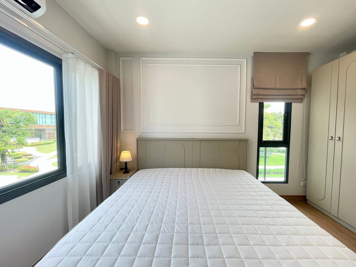 For RentHouseBangna, Bearing, Lasalle : P-2962 For rent! Single house Centro Bangna, ready to move in, decorated in Modern Luxury style, near Mega Bangna.