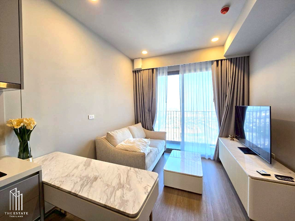 ให้เช่าคอนโดอ่อนนุช อุดมสุข : For rent Whizdom The Forestias (Destinia) ชั้นสูงได้วิวพาโนรามาของกรุงเทพฯ ฝั่งชานเมือง ได้ทั้งเมืองและพื้นที่สีเขียวในวิวเดียว @27,000 Baht