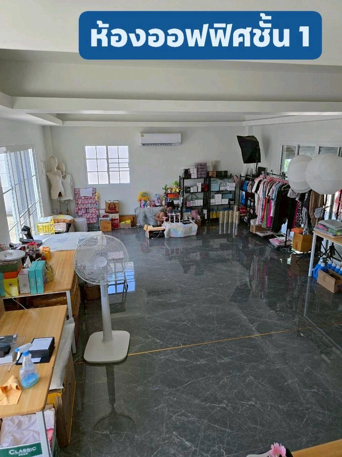 For RentWarehousePhutthamonthon, Salaya : Warehouse + office + 2nd floor accommodation for rent, location on Line 2, Kanchana-Pinklao Road, near Paseo Kanchana, next to the main road, convenient travel.
