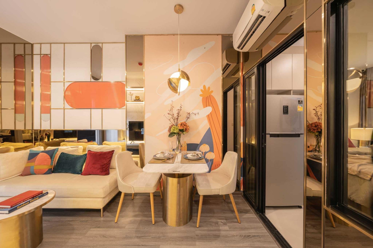 ขายคอนโดเสรีไทย-นิด้า : ไอดีโอ รามคำแหง-ลำสาลี สเตชั่น 1 BEDROOM 31.5 sq.m. ใกล้ 𝗠𝗥𝗧 ลำสาลี เพียง 50 เมตร พร้อมเข้าอยู่ ! Start 3.19 ลบ* โทรฝ่ายขายโครงการ 0845546165