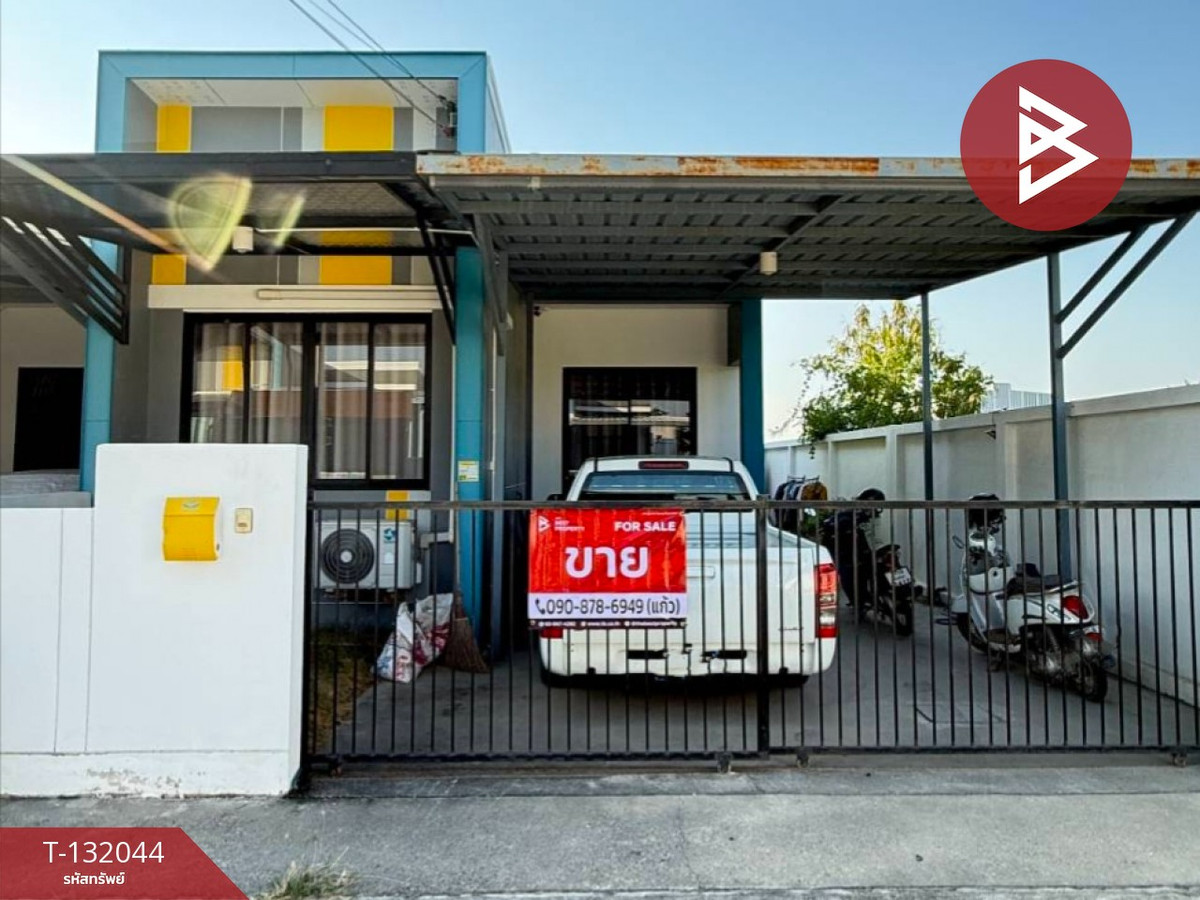 For SaleChachoengsao : Single-storey townhouse for sale Ease Ville Wellgrow-Onnut Village, Chachoengsao