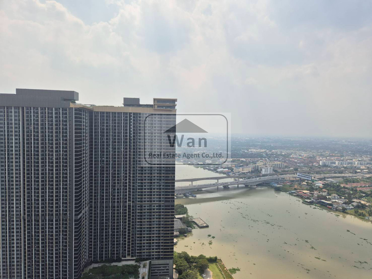 ให้เช่าคอนโดรัตนาธิเบศร์ สนามบินน้ำ พระนั่งเกล้า : ให้เช่า The politan aqua ชั้น 49 ขนาด 31 ตร.ม. โซนติดแม่น้ำ ครบพร้อมอยู่ ห้องใหม่ยังไม่เคยให้เช่า