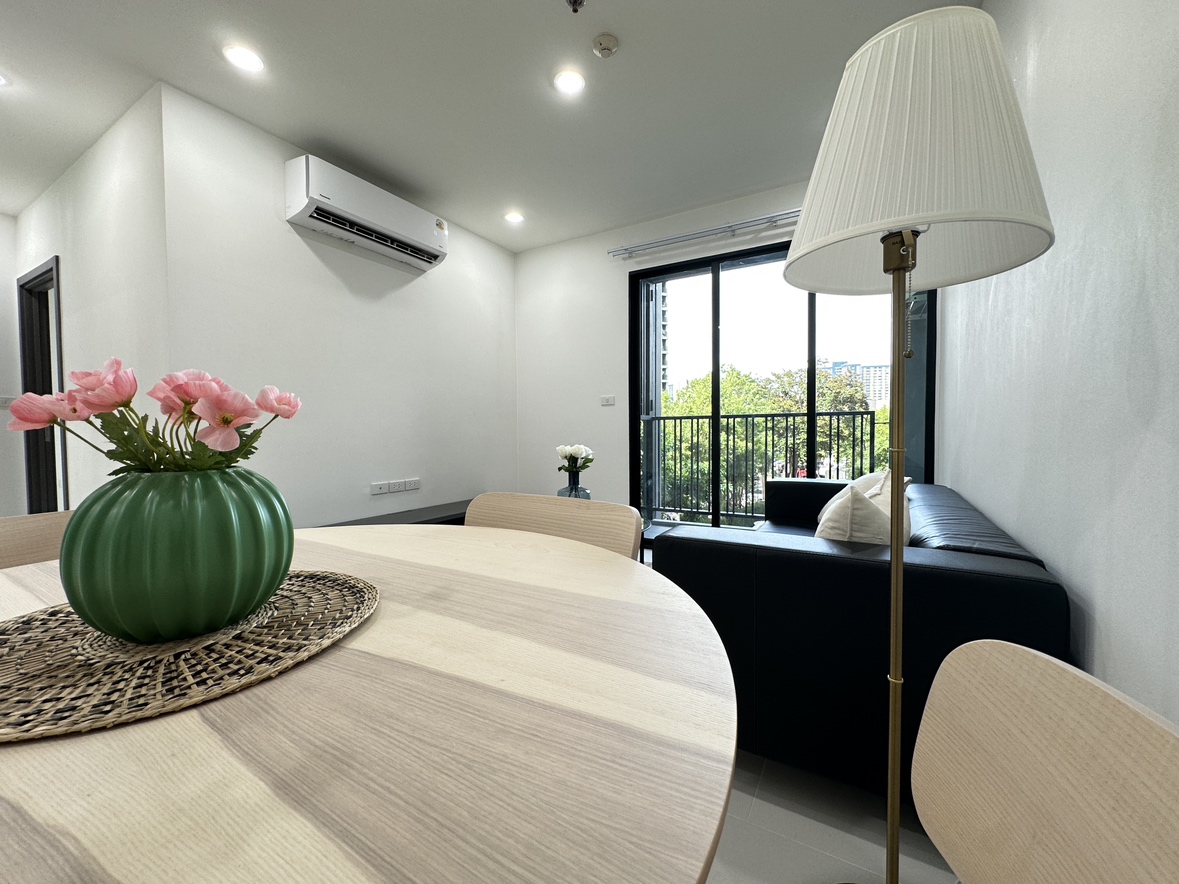 For SaleCondoOnnut, Udomsuk : 🔥Urgent Sale+🔥 The Base Park West Sukhumvit 77, near On Nut BTS station. Fully furnished and ready to move in.