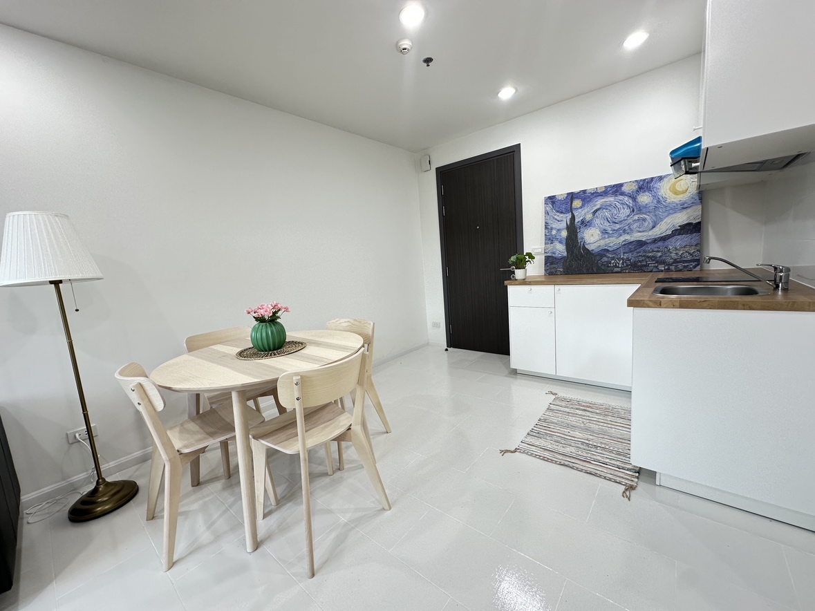 For SaleCondoOnnut, Udomsuk : 🔥Urgent Sale+🔥 The Base Park West Sukhumvit 77, near On Nut BTS station. Fully furnished and ready to move in.