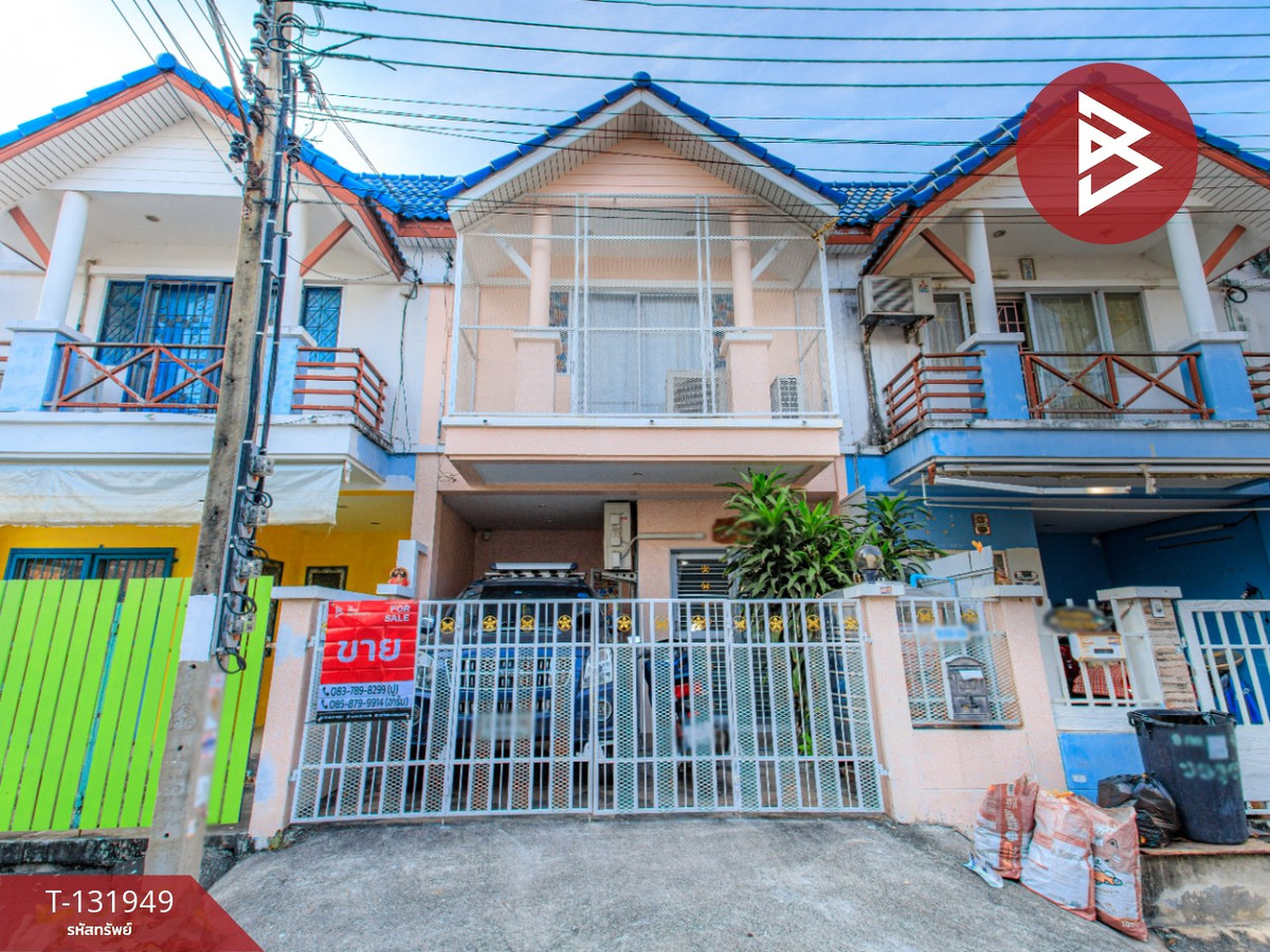 For SaleTownhomeSamut Prakan,Samrong : Townhouse for sale Nakhon Thong Beach Village, Bang Pu, Samut Prakan