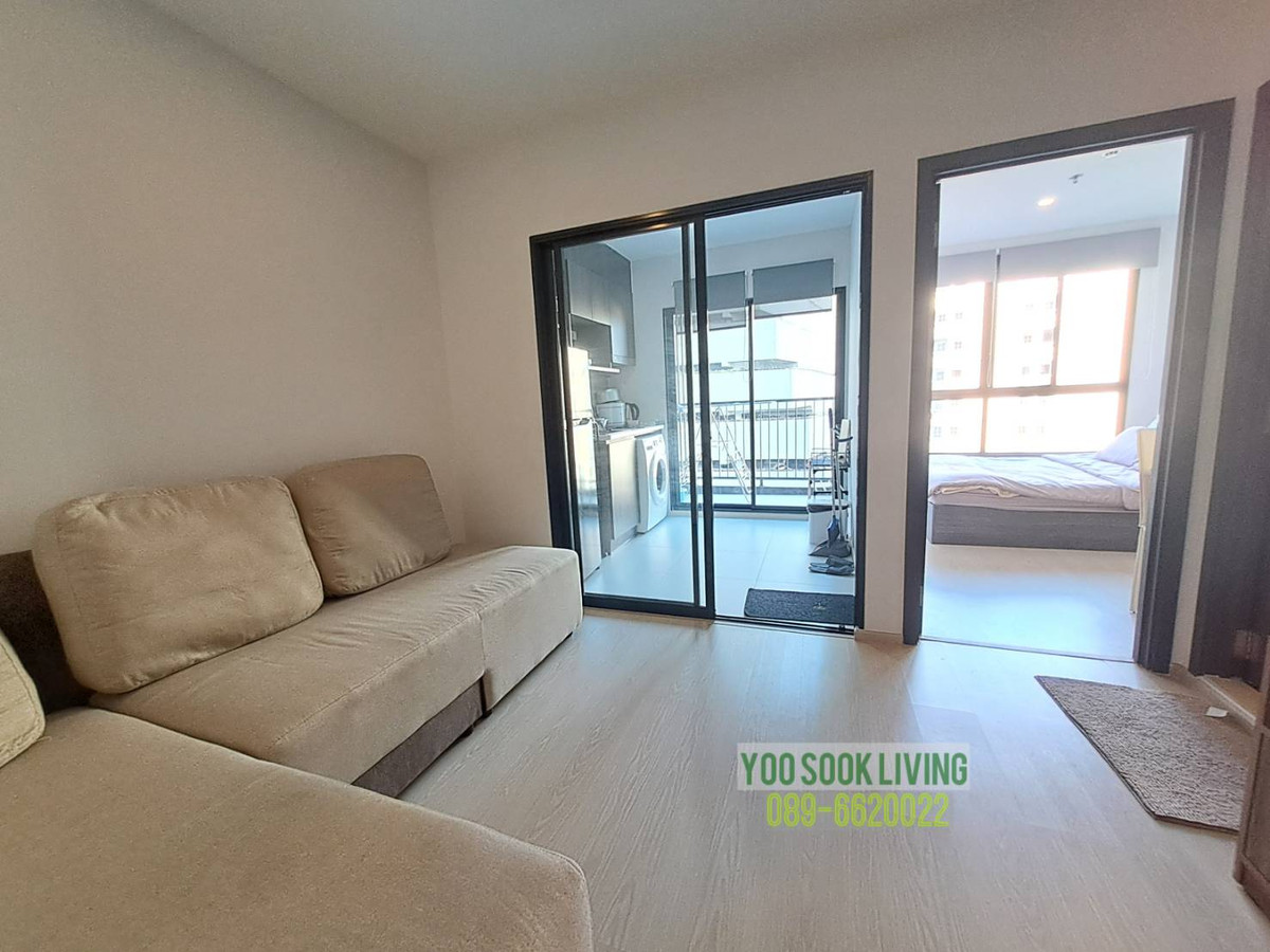 For RentCondoOnnut, Udomsuk : New condo room for rent, near BTS Udomsuk, has shuttle, Elio Del Nest 089-662-0022