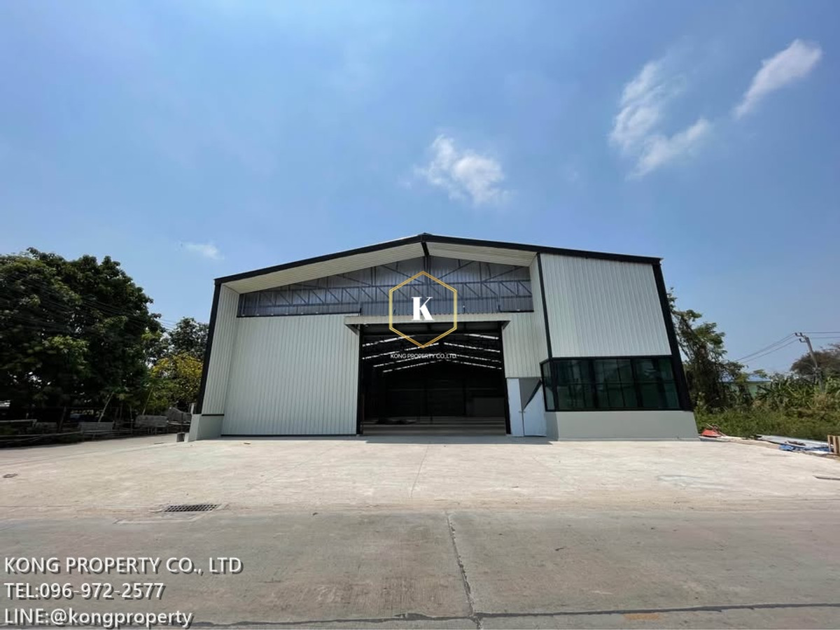 For RentWarehouseChaengwatana, Muangthong : Warehouse for rent, Chaengwattana, Pak Kret, Nonthaburi, 857 sq m, near Muang Thong Thani.