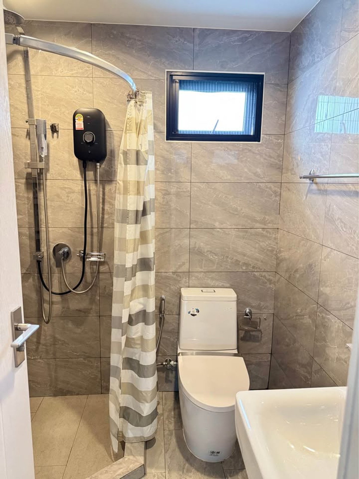 For RentHouseBangna, Bearing, Lasalle : P-2959 For rent! Semi-detached house COMO Bianca I, built-in furniture, ready to move in, near Mega Bangna.