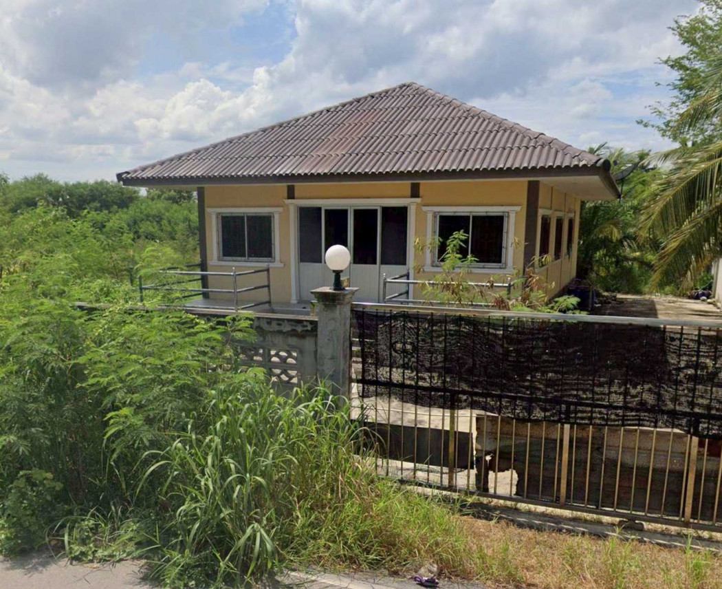 ขายบ้านมหาชัย สมุทรสาคร : ขาย บ้านเดี่ยว บ้านแพ้ว สมุทรสาคร 200 ตรม 3 ไร่ 2 งาน 27 ตรว ใกล้ตลาดน้ำดำเนินสะดวก