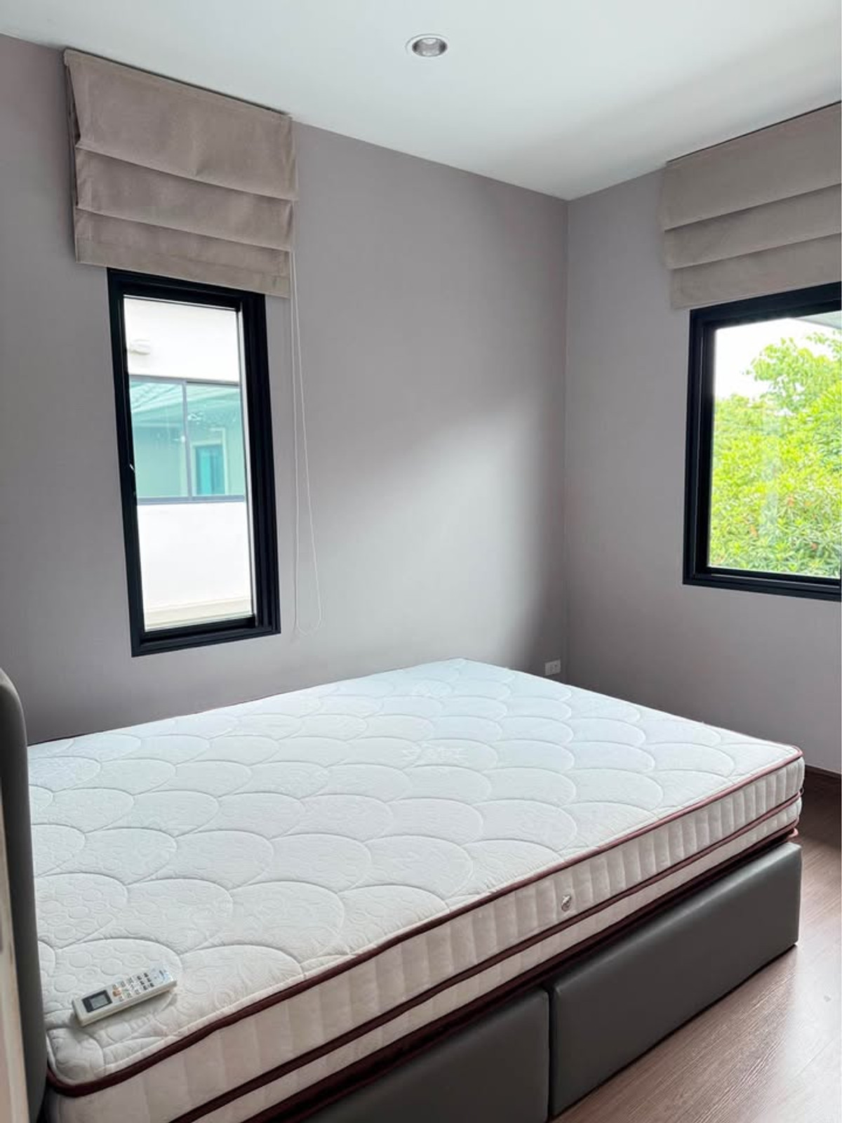 For RentHouseBangna, Bearing, Lasalle : P-2959 For rent! Semi-detached house COMO Bianca I, built-in furniture, ready to move in, near Mega Bangna.