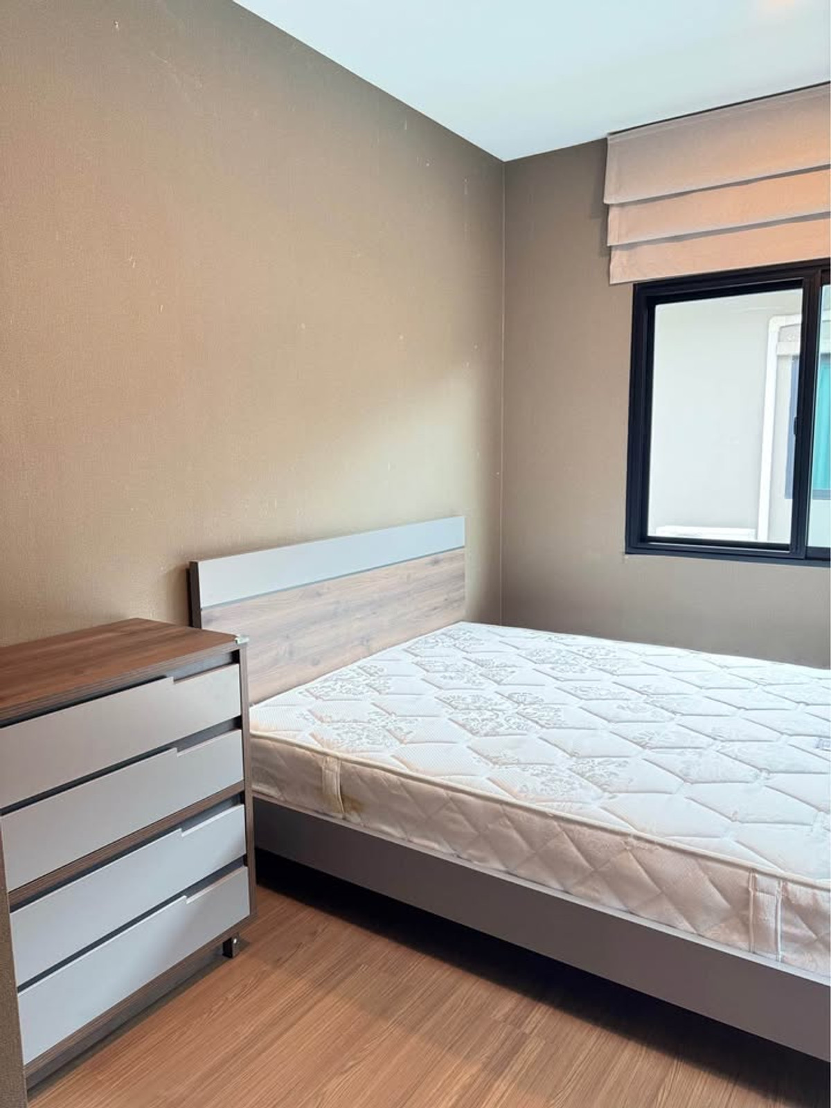 For RentHouseBangna, Bearing, Lasalle : P-2959 For rent! Semi-detached house COMO Bianca I, built-in furniture, ready to move in, near Mega Bangna.