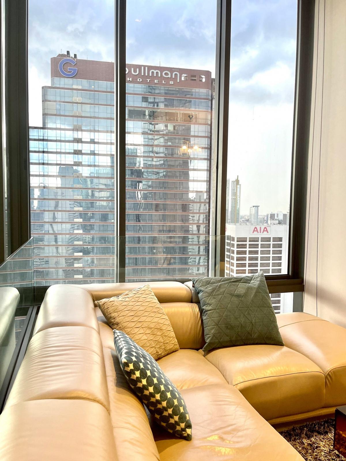 For RentCondoSilom, Saladaeng, Bangrak : Luxury 2-Bed Condo at Ashton Silom – Prime BTS Chong Nonsi Location!75,000 THB/month, Spacious 72 sqm with Top Facilities & City Views!