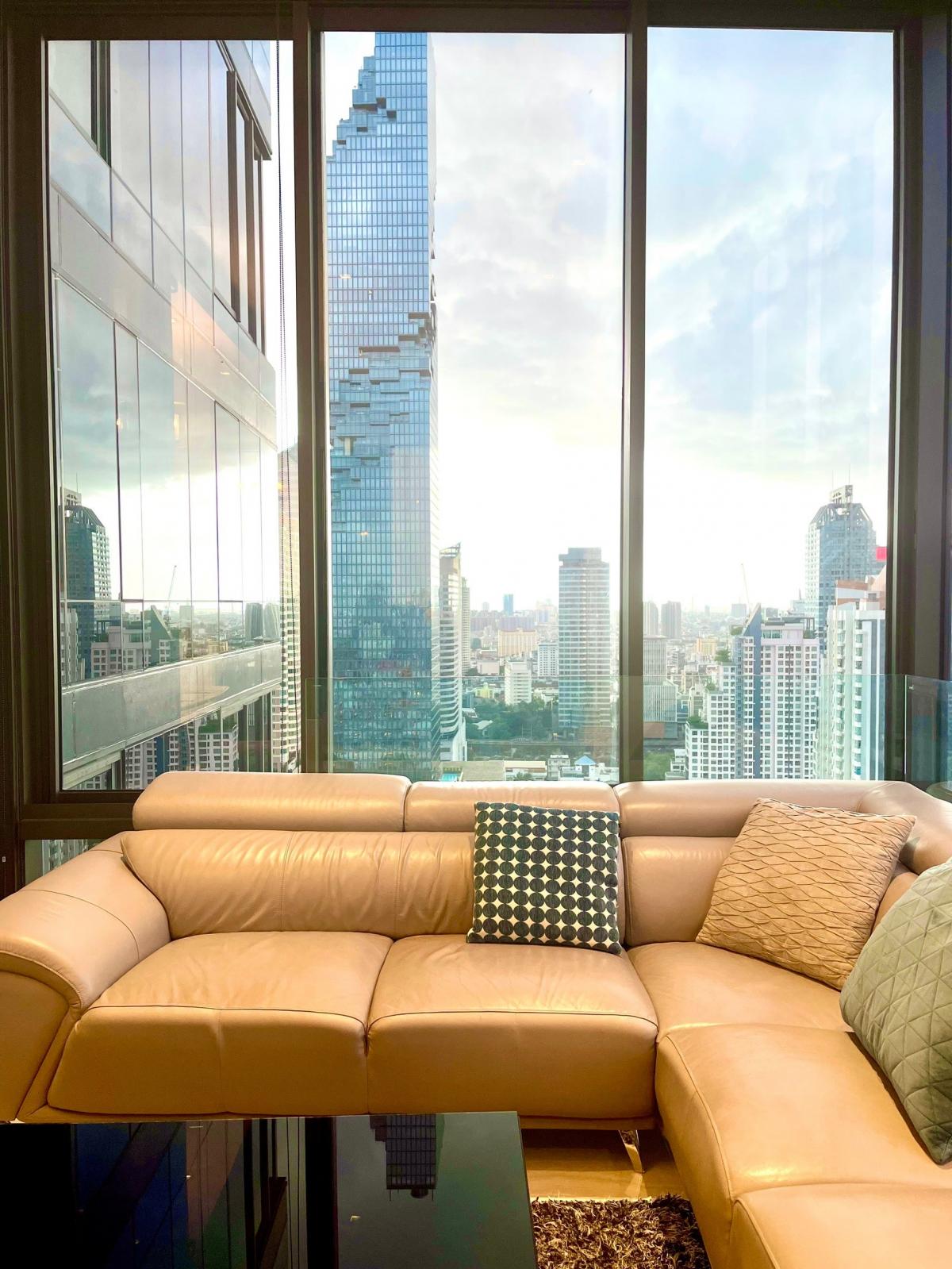 For RentCondoSilom, Saladaeng, Bangrak : Luxury 2-Bed Condo at Ashton Silom – Prime BTS Chong Nonsi Location!75,000 THB/month, Spacious 72 sqm with Top Facilities & City Views!