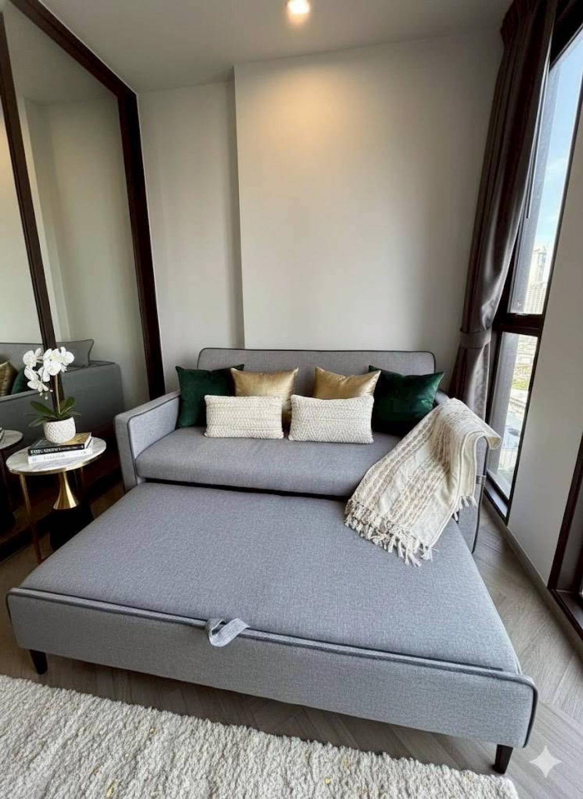 For RentCondoSiam Paragon ,Chulalongkorn,Samyan : Chill in the heart of Sam Yan! Chapter Chula 1, 45 sq.m. near BTS/MRTRent for only 30,000 baht/month with complete amenities!