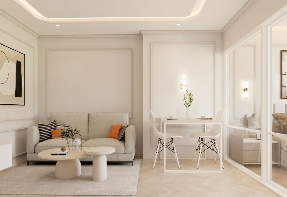 For SaleCondoRama9, Petchburi, RCA : 🔥For Sale 🌟Newly Renovated 🧳Move-In Ready 🏢Condo Lumpini Place Rama 9 - Ratchada    34 sq.m.