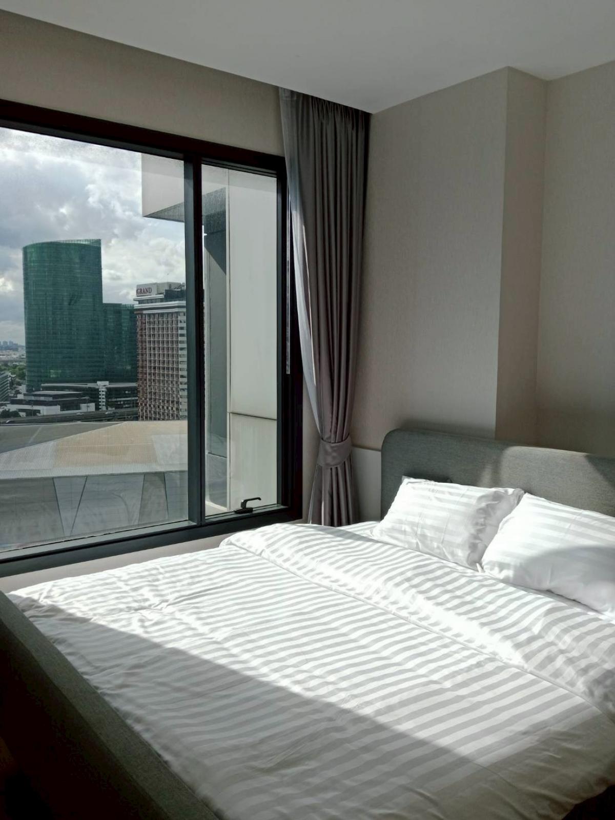 For RentCondoLadprao, Central Ladprao : Luxury condo M Ladprao 1 bedroom close to BTS/MRTRental price 30,000 baht with complete amenities!