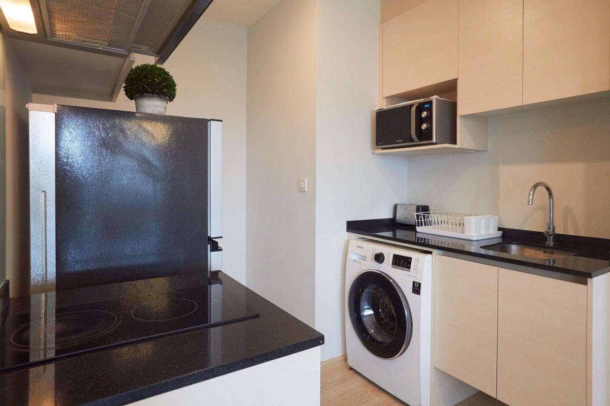 For RentCondoRatchadapisek, Huaikwang, Suttisan : Luxury 2 Bed Condo @Noble Revolve Ratchada – BTS Thai Cultural Center35,000 THB/mo Near Esplanade, Central Rama 9, Swimming Pool-Fitness Complete!