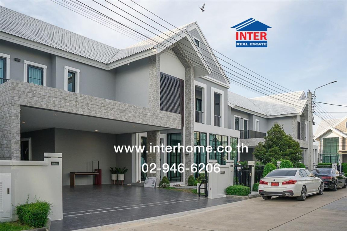 For SaleHouseNawamin, Ramindra : 2-story detached house, 108 sq m, Milton Project Residence-Ramintra Soi Ramintra 119, Ramintra Road, Minburi District, Bangkok