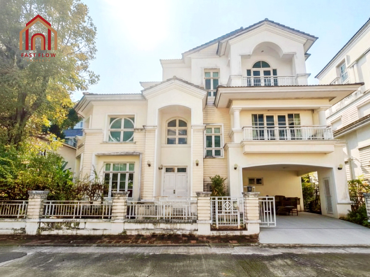 ขายบ้านบางซื่อ วงศ์สว่าง เตาปูน : ขายบ้านเดี่ยว 3 ชั้น หมู่บ้าน ธาริณี ประชาชื่น (Baan Tharinee Prachachuen) โดย L&H  ถนนประชาชื่น ใกล้เดอะมอลล์งามวงศ์วาน ถนนเทศบาลรังสรรเหนือ ARA