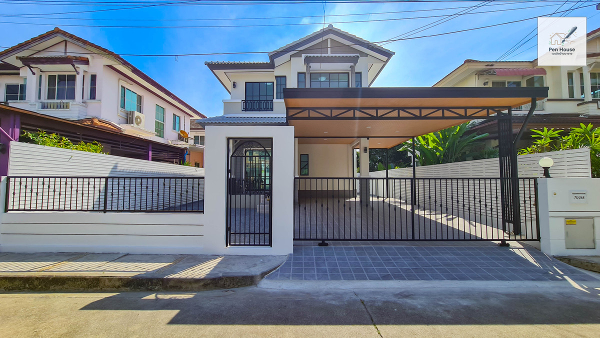 ขายบ้านมีนบุรี-ร่มเกล้า : ขาย บ้านเดี่ยว 2ชั้น ไซส์ใหญ่ ย่านคุ้มเกล้า มบ.ชัยพฤกษ์ ถ.คุ้มเกล้า12 สุวินทวงศ์ ลาดกระบัง รีโนเวทใหม่จัดเต็ม พร้อมอยู่