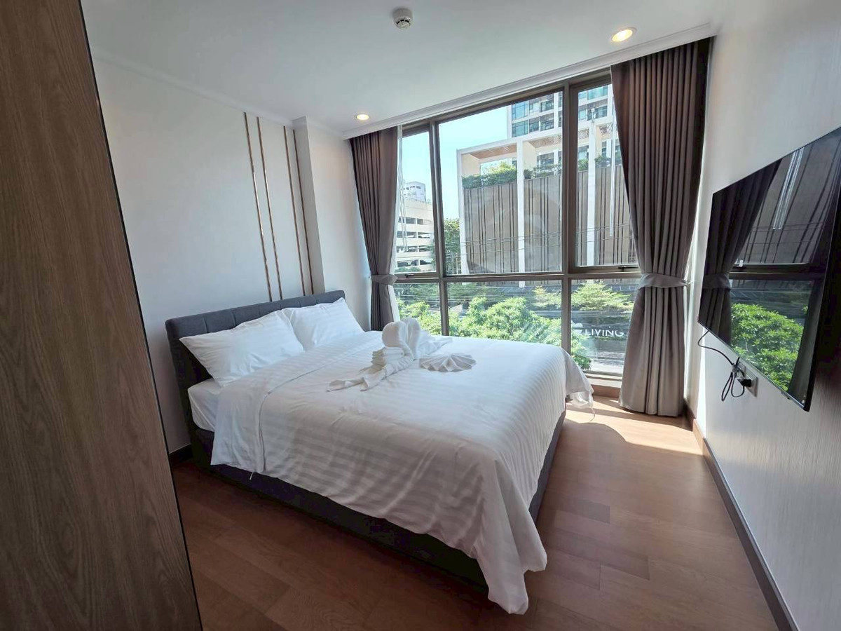 ให้เช่าคอนโดสุขุมวิท อโศก ทองหล่อ : PFD-07909 ให้เช่า Supalai Oriental Sukhumvit 39 ใกล้ BTS พร้อมพงษ์ 1 นอน 46.34 ตรม. มี Service Apartment